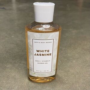 Bath & Body Works WHITE JASMINE Shea Vitamin E Shower Gel